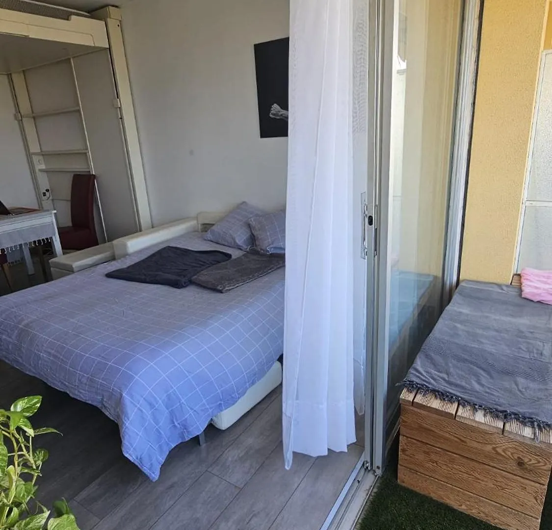 Studio Agreable Avec Parking Prive Cagnes-sur-Mer Francie