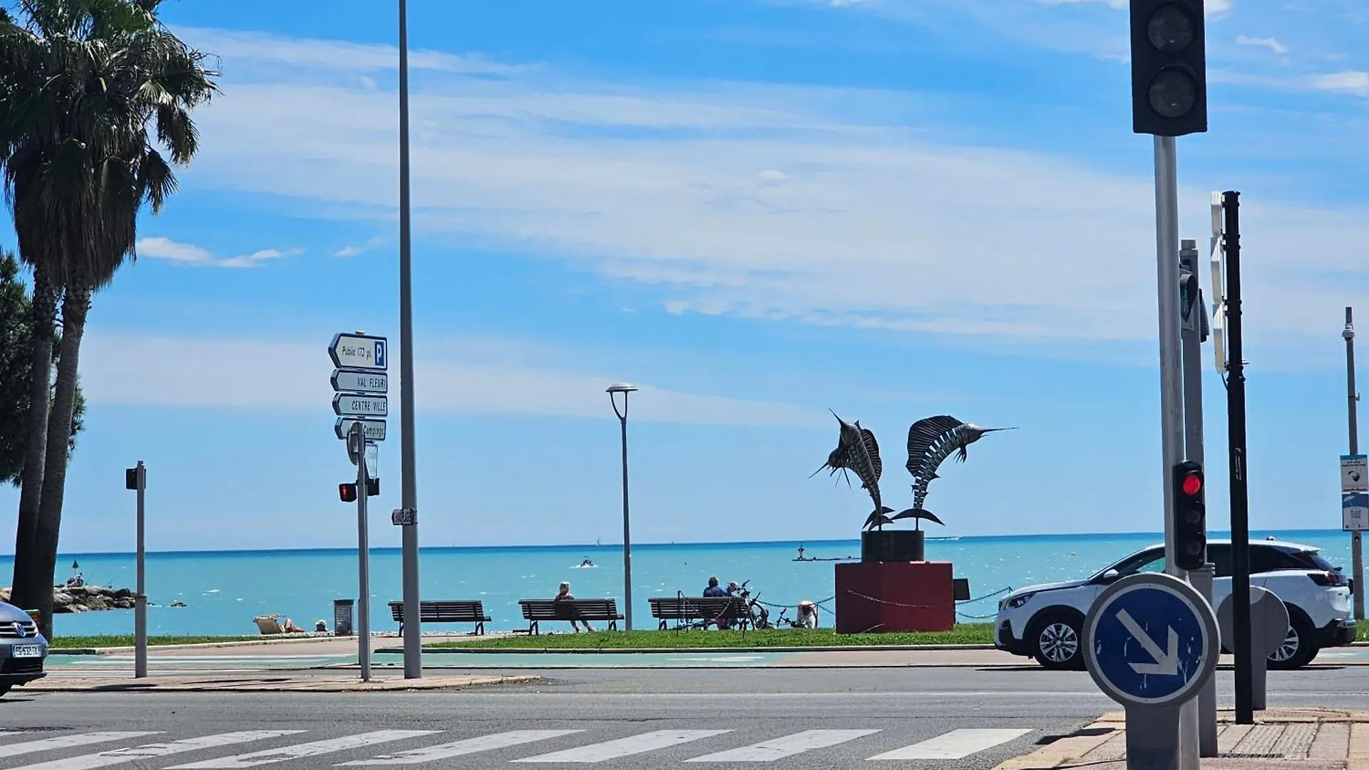 Studio Agreable Avec Parking Prive Cagnes-sur-Mer Apartment